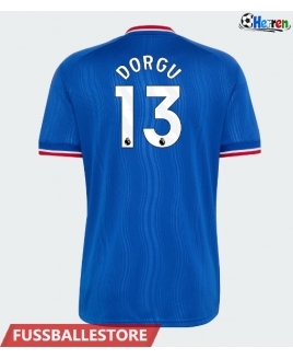 Günstige Manchester United Patrick Dorgu #13 Auswärtstrikot 2026-27 Kurzarm